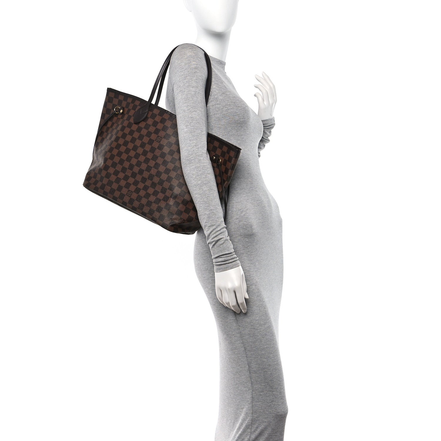 Louis Vuitton Damier Ebene Neo Neverfull MM 2 of 15