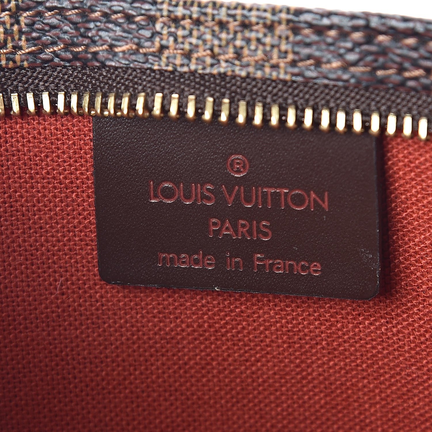 Louis Vuitton Damier Ebene Navona Pochette Accessories 6 of 9