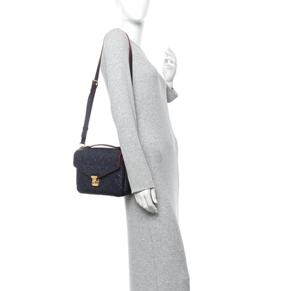 Louis Vuitton Empreinte Pochette Metis Marine Rouge 2 of 11