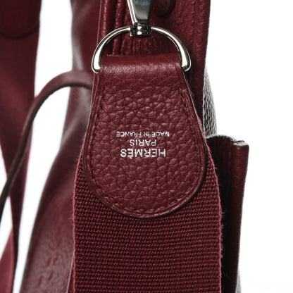 Hermes Taurillon Clemence Evelyne III PM Rubis 6 of 7