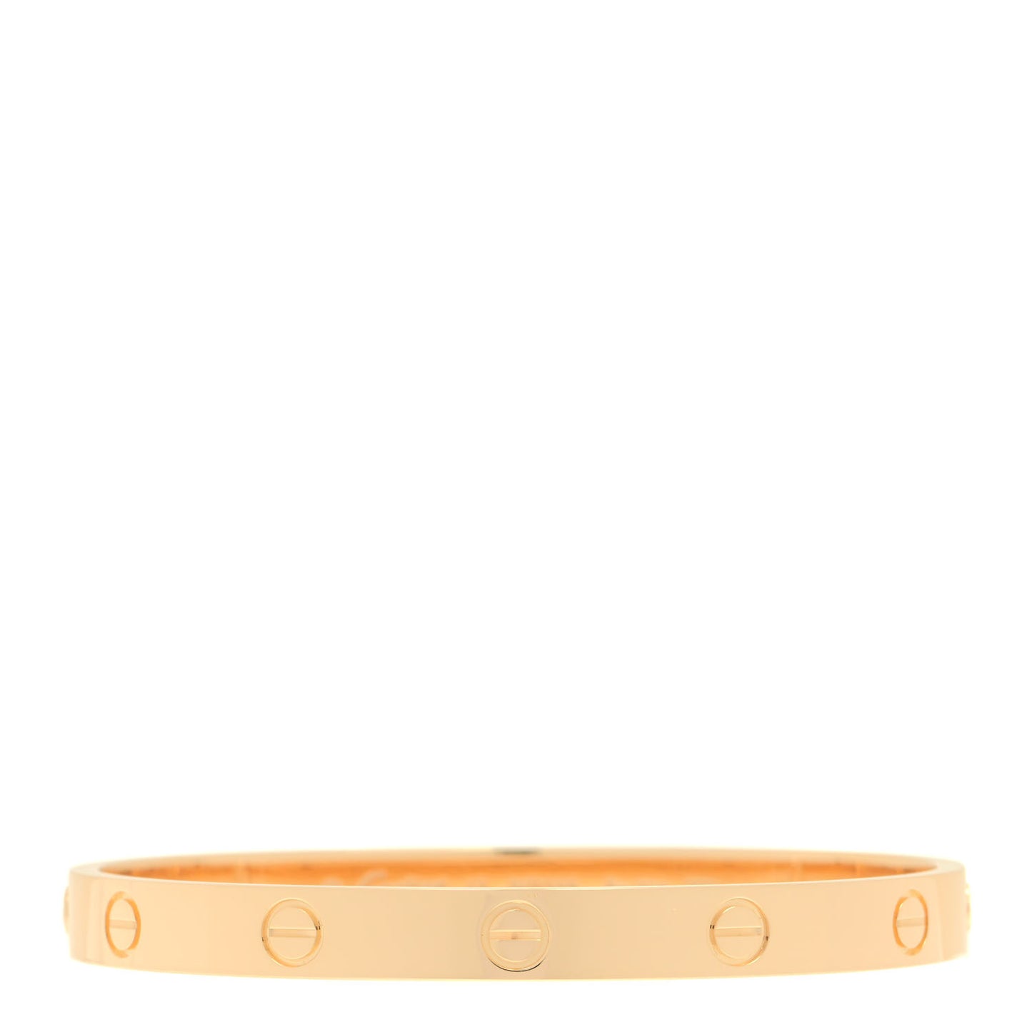18K Yellow Gold LOVE Bracelet 17