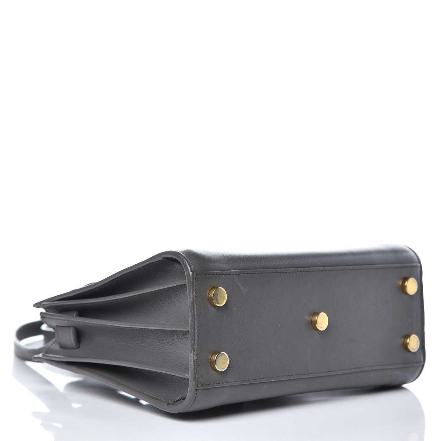 Calfskin Nano Sac De Jour Fog