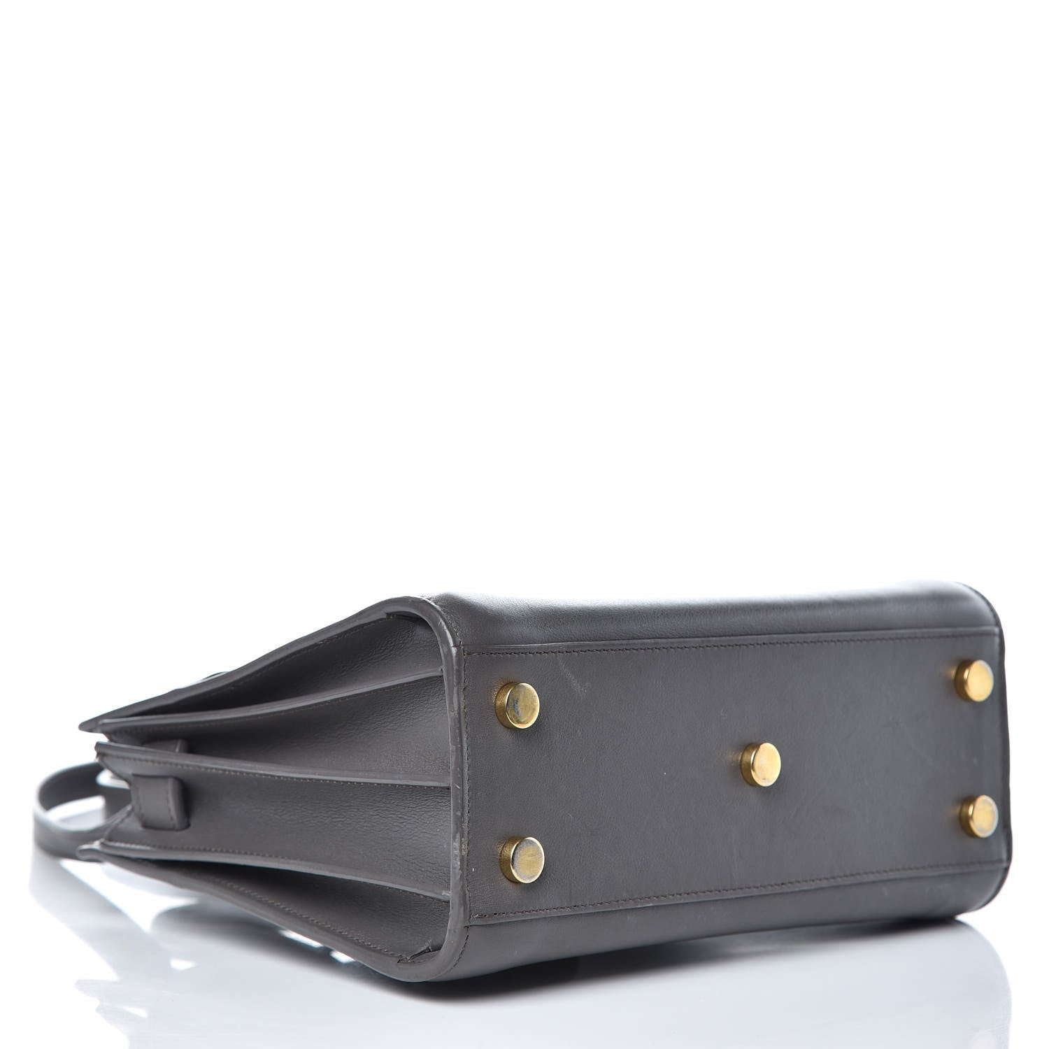 Saint Laurent Calfskin Nano Sac De Jour Fog 4 of 14