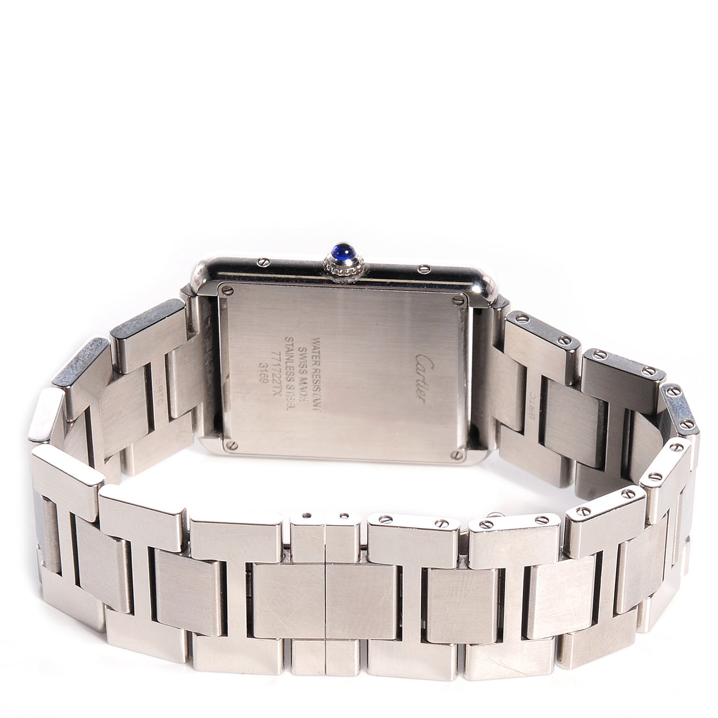 Stainless Steel 24mm Tank Solo Quartz Watch