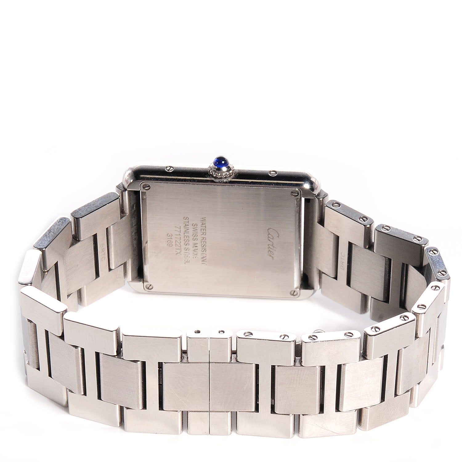 Cartier Stainless Steel 24mm Tank Solo Quartz Watch 5 of 6