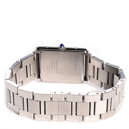 Cartier Stainless Steel 24mm Tank Solo Quartz Watch 5 of 6