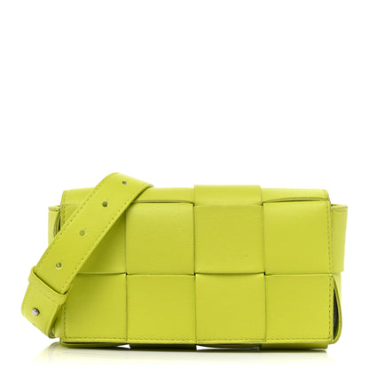 Bottega Veneta Nappa Maxi Intreccio The Belt Cassette Bag Kiwi 1 of 13