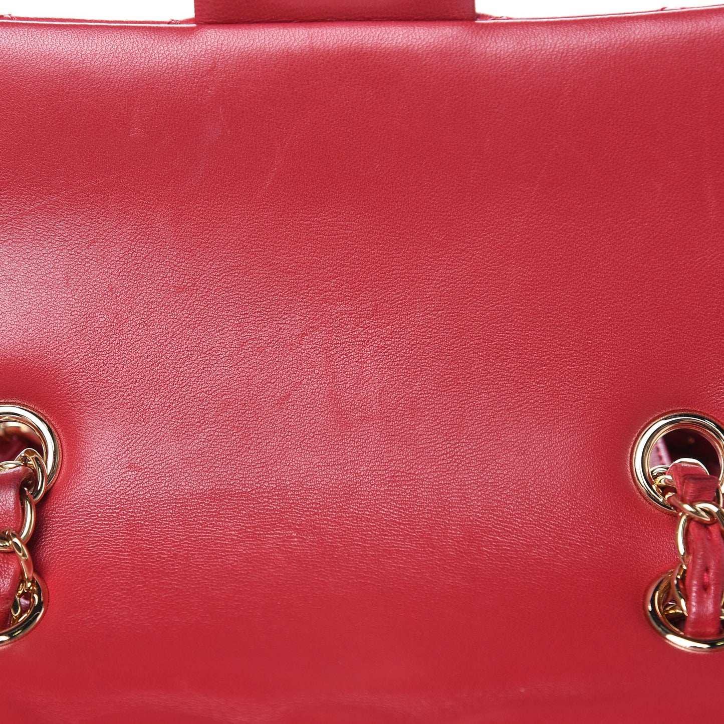 Lambskin Quilted Small Urban Spirit Backpack Red