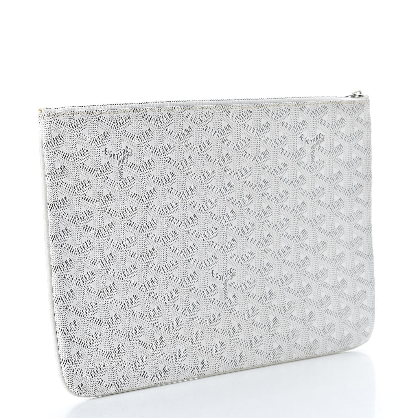 Goyardine Senat Pochette MM White