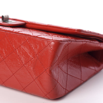 Chanel Aged Glazed Calfskin Quilted 2.55 Reissue 226 Flap Red 6 of 9