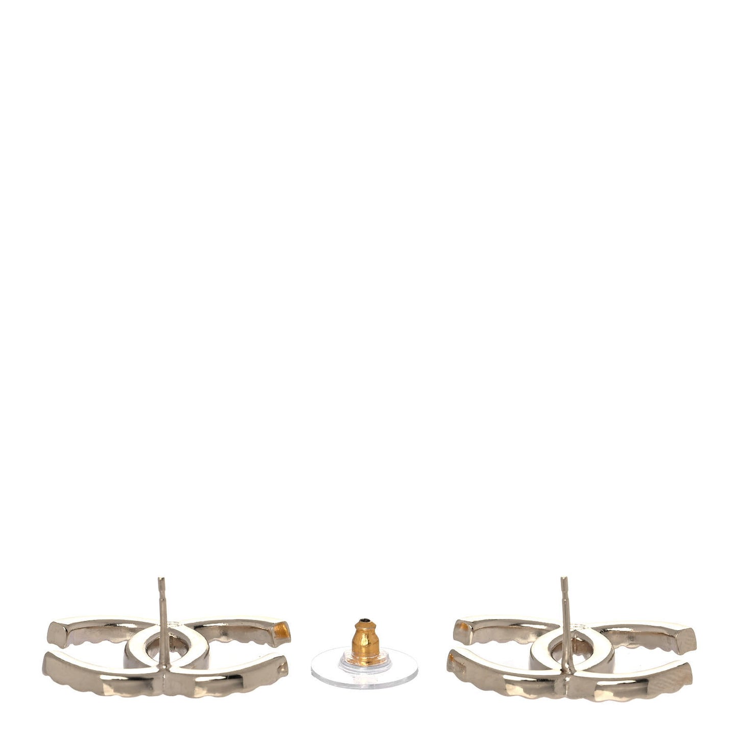 Baguette Crystal High Society CC Earrings Gold