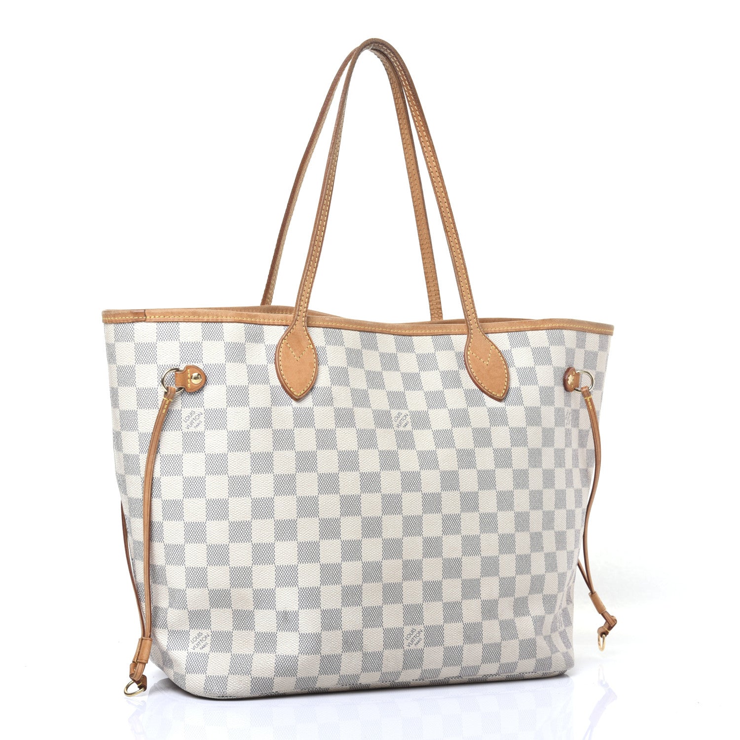 Louis Vuitton Damier Azur Neverfull MM 3 of 14