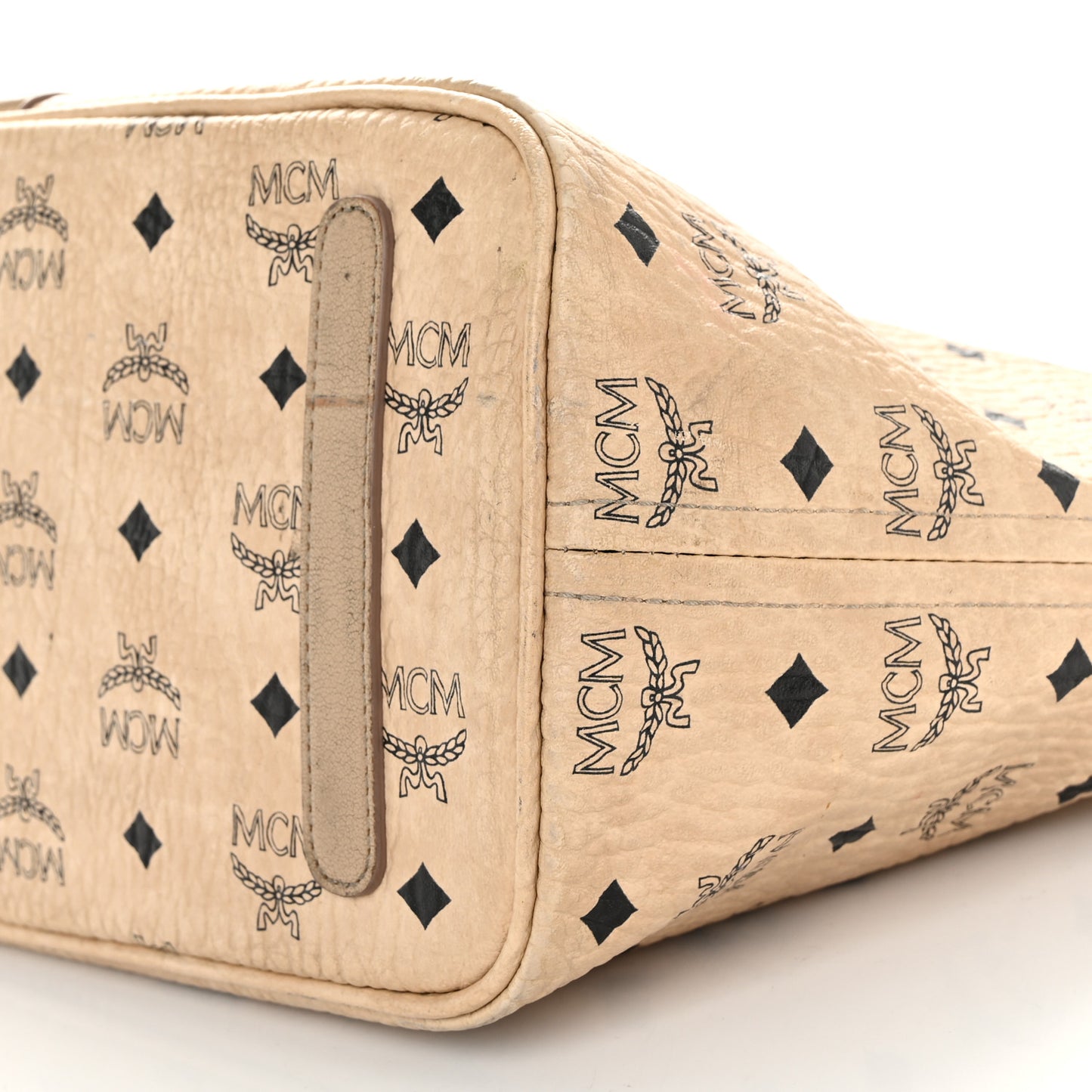 Visetos Medium Liz Reversible Shopper Tote Beige