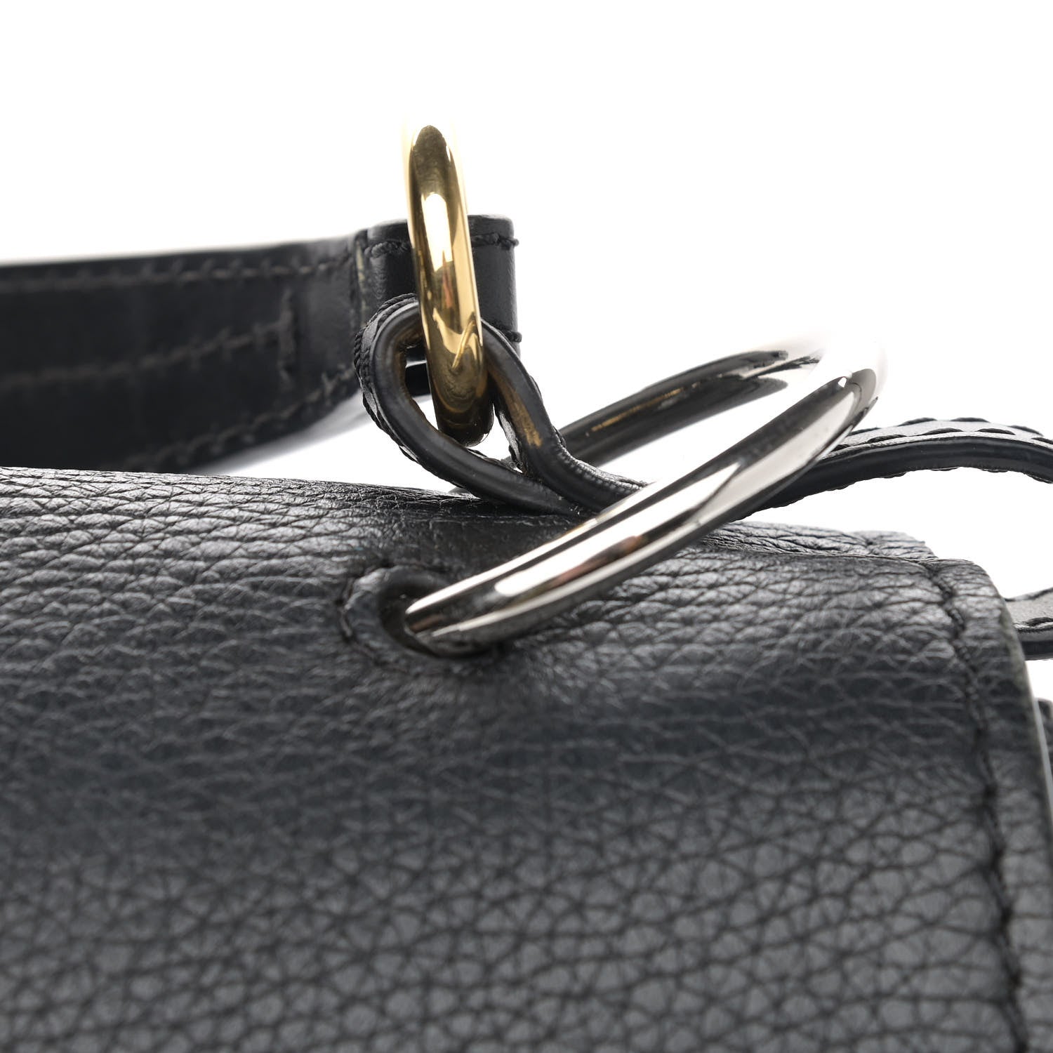 Chloe Grained Calfskin Medium Aby Day Shoulder Bag Black 15 of 16