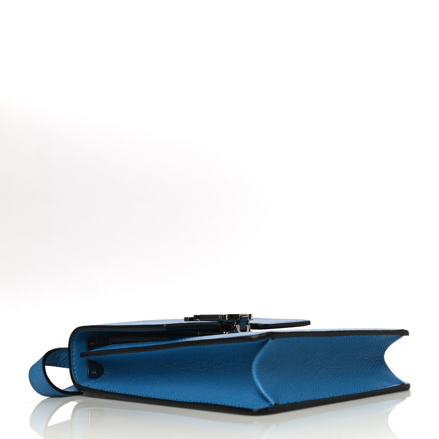 Grainy Calfskin TB Robin Bag Blue