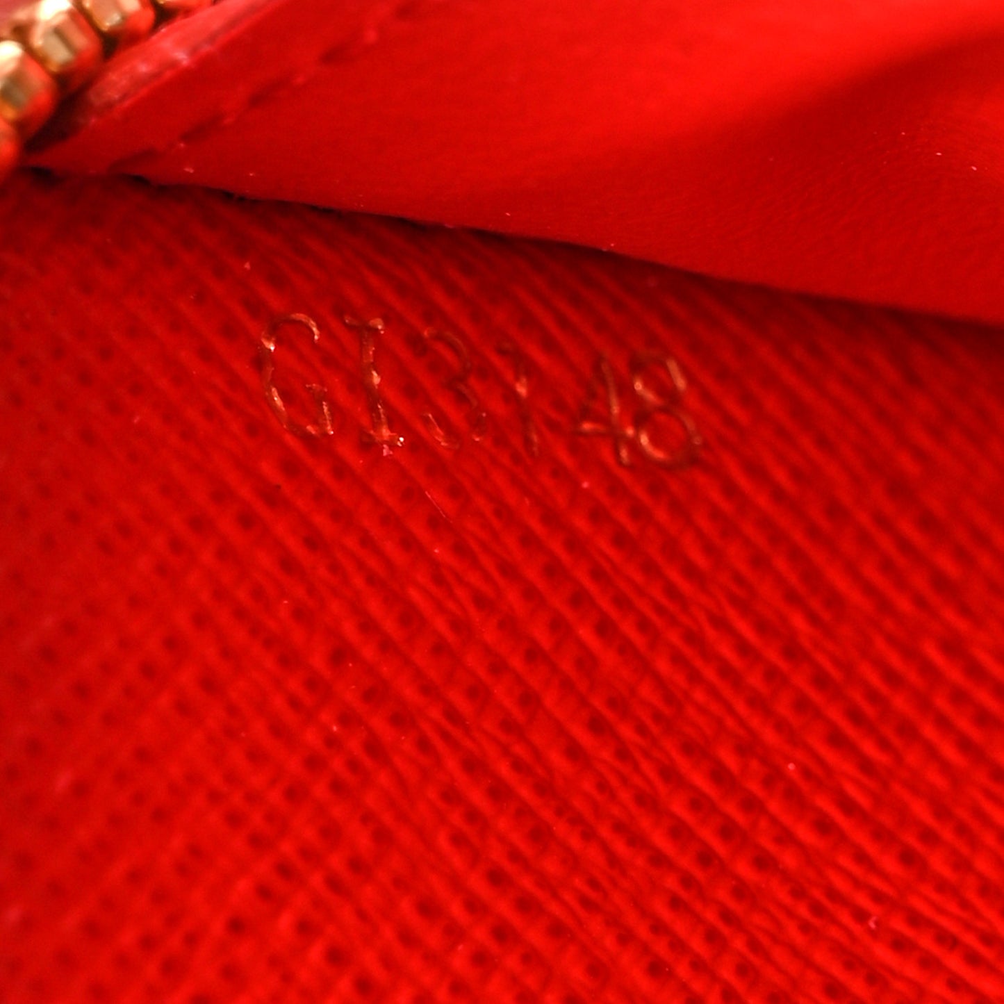 Monogram Blooming Flowers Clemence Wallet Coquelicot