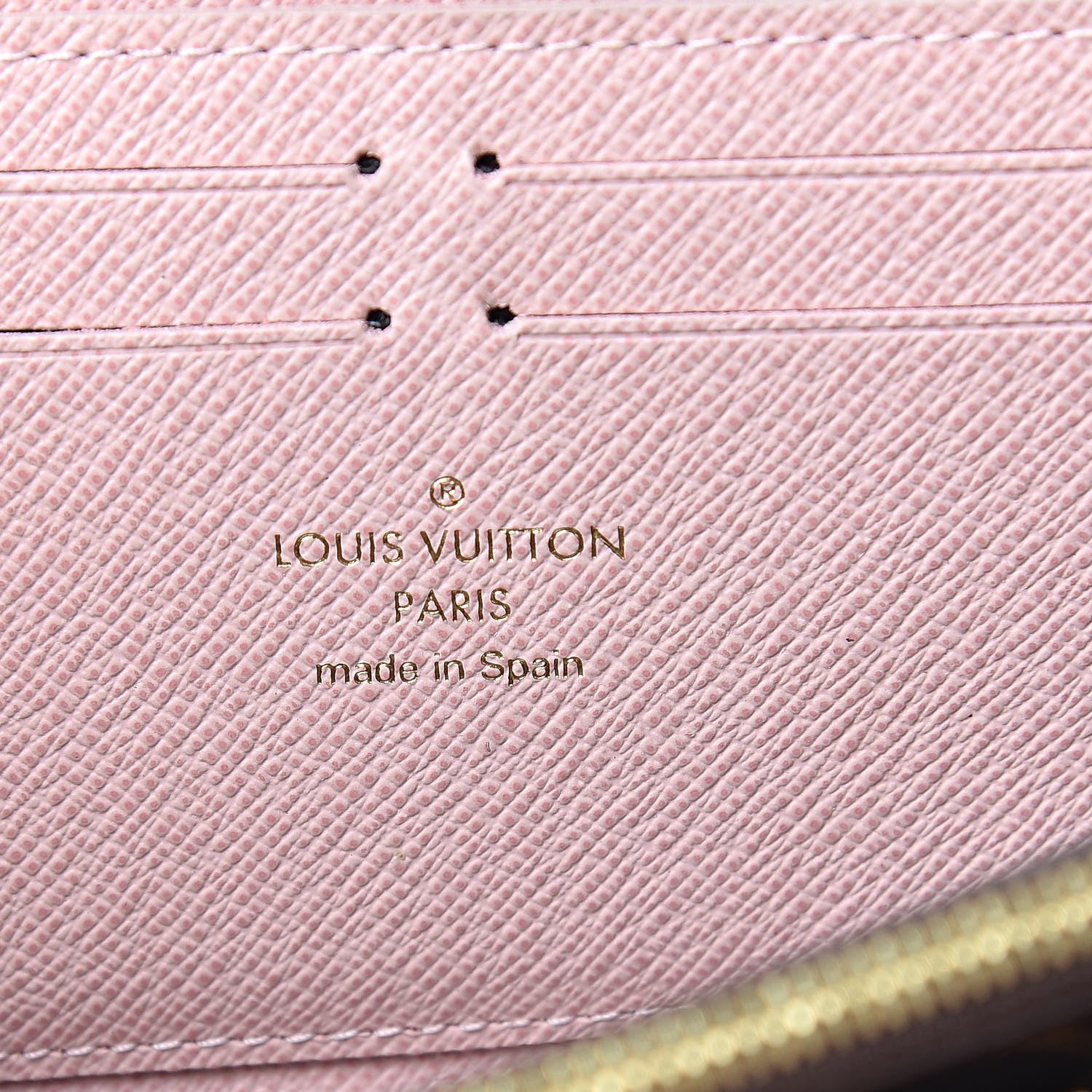 Louis Vuitton Monogram Clemence Wallet Rose Ballerine 6 of 9