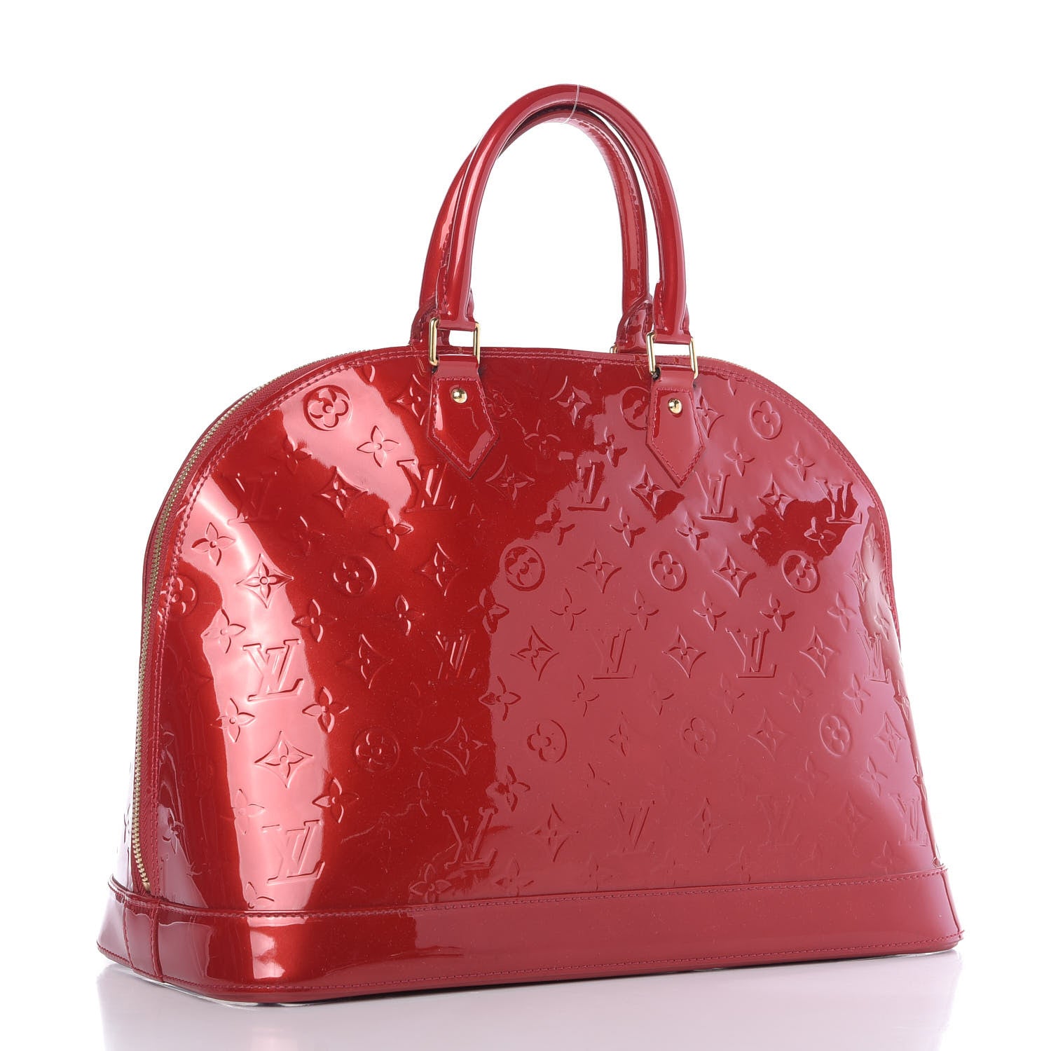 Louis Vuitton Vernis Alma GM Pomme D'Amour 3 of 13