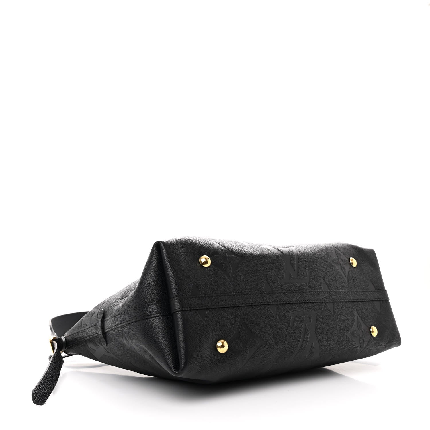 Louis Vuitton Empreinte Monogram Giant CarryAll MM Black 5 of 11