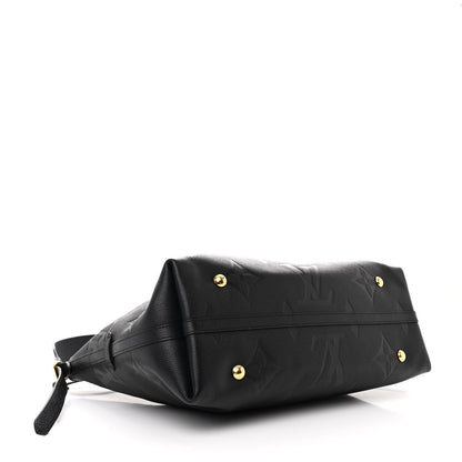 Louis Vuitton Empreinte Monogram Giant CarryAll MM Black 5 of 11