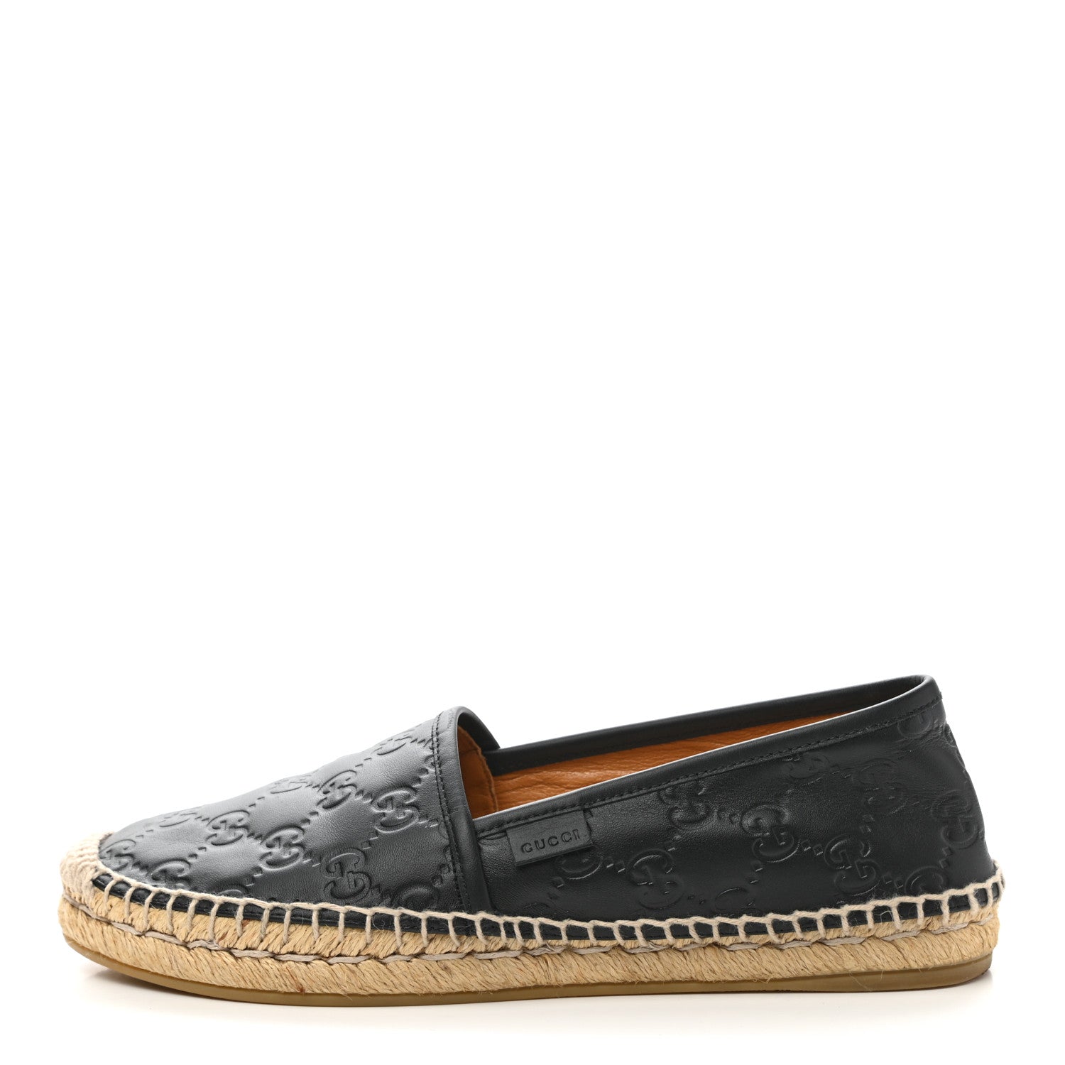 Gucci Guccissima Signature Espadrilles 37 Black 1 of 9