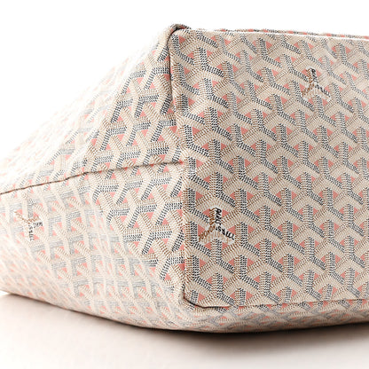 Goyard Goyardine Saint Louis Claire Voie GM White Pink 11 of 12