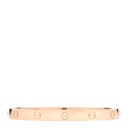 Cartier 18K Pink Gold LOVE Bracelet 18 2 of 4