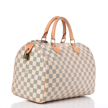 Louis Vuitton Damier Azur Speedy 30 3 of 7