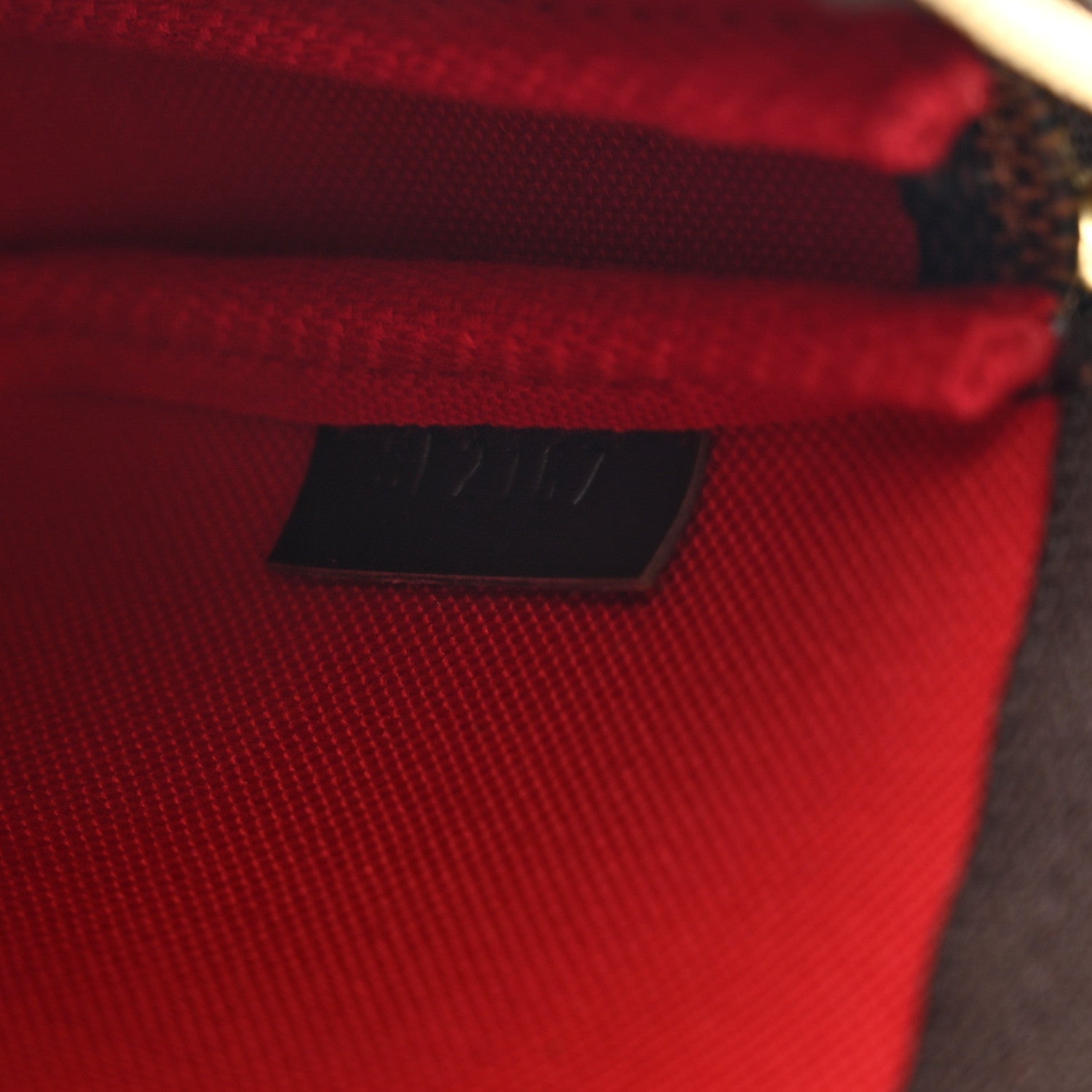 Louis Vuitton Damier Ebene Mini Pochette Accessories 7 of 8