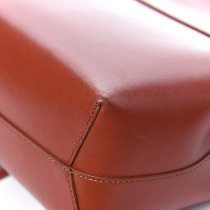 Mansur Gavriel Calfskin Mini Lady Bag Brandy Cleo 8 of 14