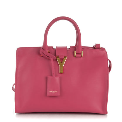 Saint Laurent Calfskin Small Classic Y Cabas Fuchsia 1 of 7