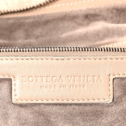 Bottega Veneta Nappa Snakeskin Intrecciato Large Veneta Tiger Print Hobo Maple 6 of 9