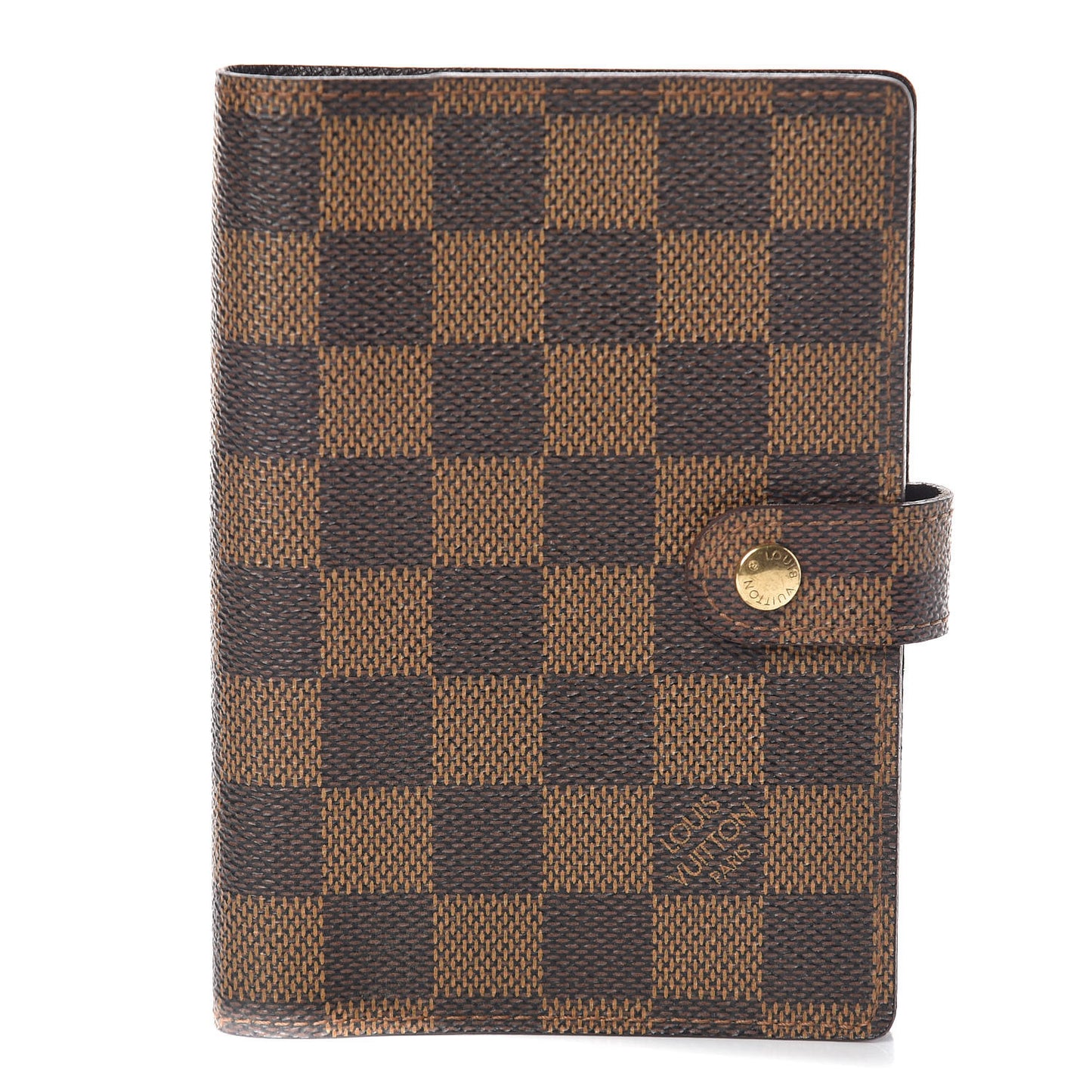 Damier Ebene Small Ring Agenda Cover
