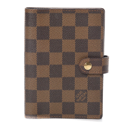 Louis Vuitton Damier Ebene Small Ring Agenda Cover 1 of 7