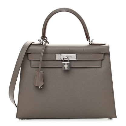 Hermes Epsom Kelly Sellier 28 Etain 1 of 11