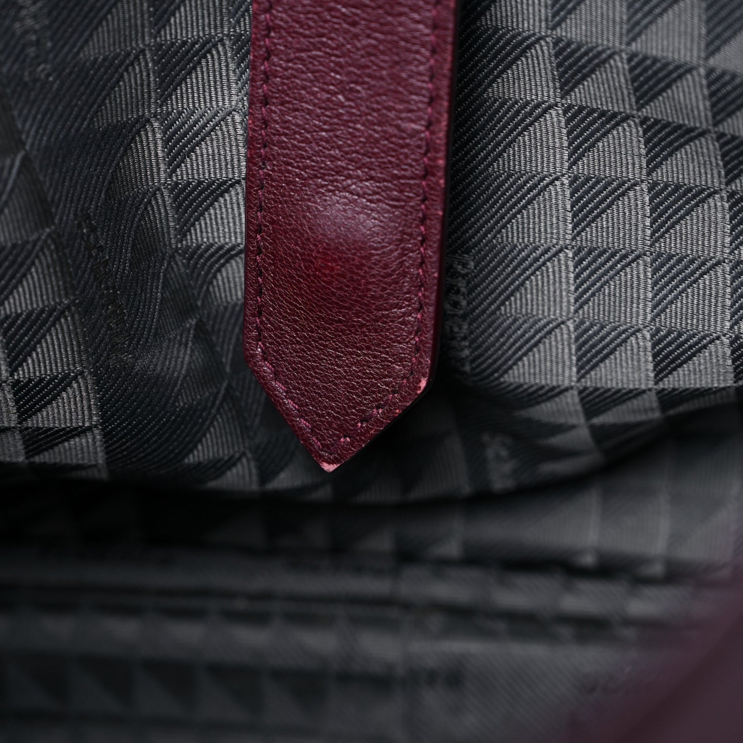 Lambskin PS1 Large Satchel Oxblood