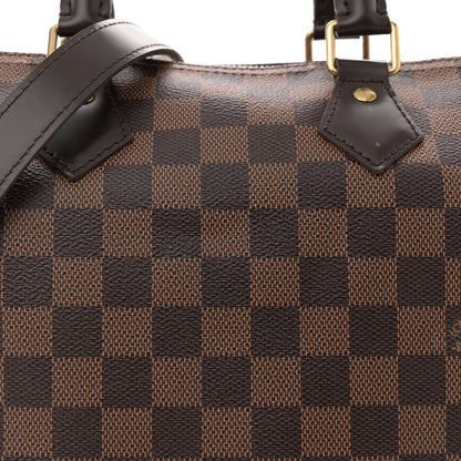 Louis Vuitton Damier Ebene Speedy Bandouliere 25 7 of 11