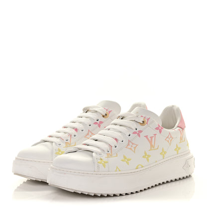 Louis Vuitton Monogram By The Pool Time Out Sneakers 39 Rose 3 of 9