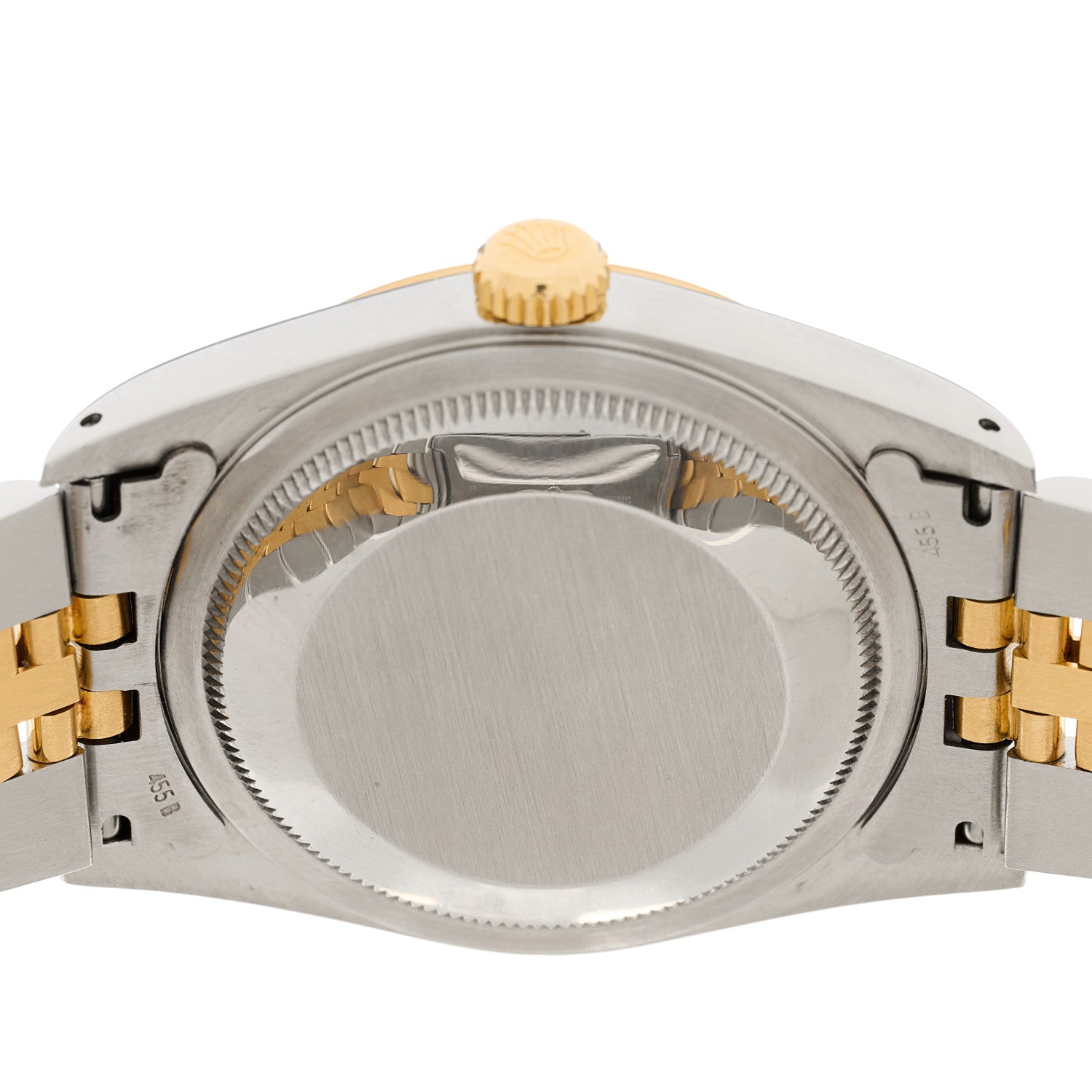 Rolex Stainless Steel 18K Yellow Gold 36mm Oyster Perpetual Datejust Watch Champagne 16233 4 of 4