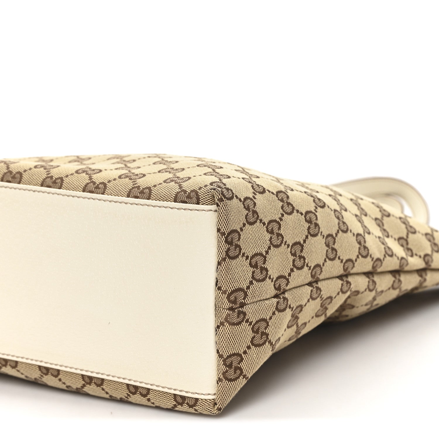 Gucci Monogram Charmy Tote Off White 10 of 10