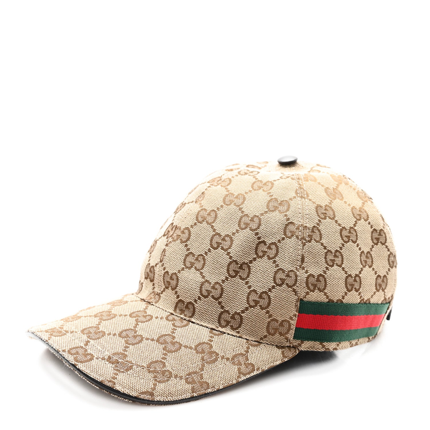 Gucci Monogram Web Baseball Hat M Beige Cocoa 1 of 10