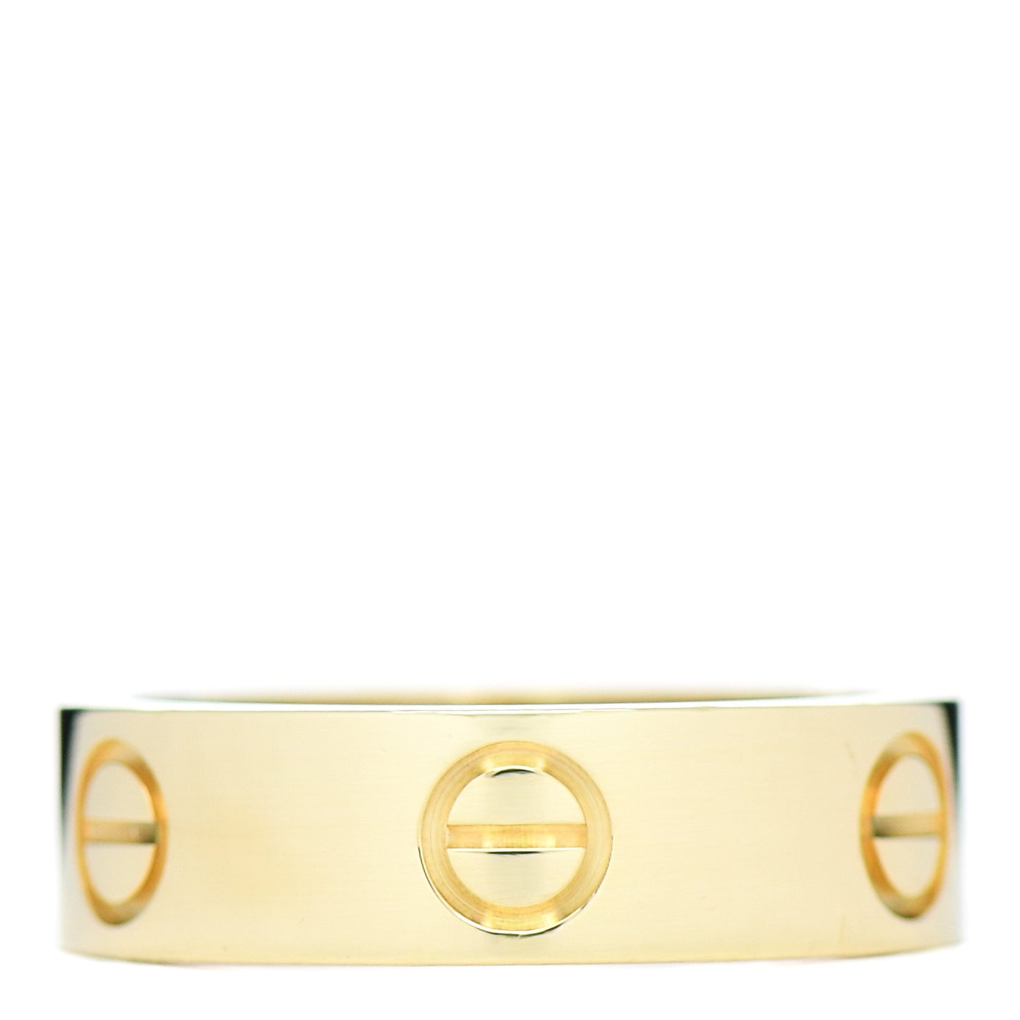 18K Yellow Gold 5.5mm LOVE Ring 52 6