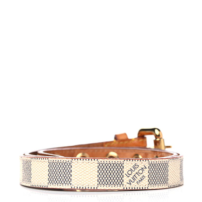 Louis Vuitton Damier Azur 20mm Belt 80 32 2 of 8