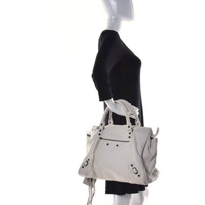 Balenciaga Agneau Classic Hardware Mid Day White 2 of 29