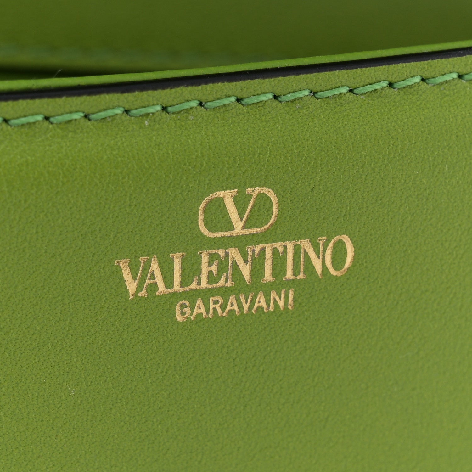 Valentino Garavani Calfskin Vlogo Small Loco Shoulder Bag Light Green 6 of 10