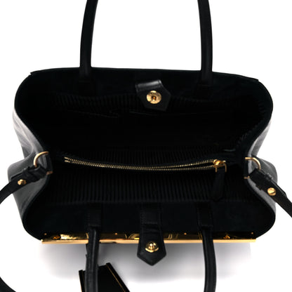 Fendi Vitello Elite Regular 2Jours Tote Black 5 of 10