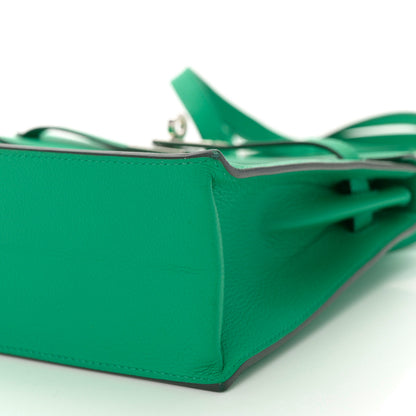 Hermes Evercolor Kelly Danse II Belt Bag Menthe 10 of 14