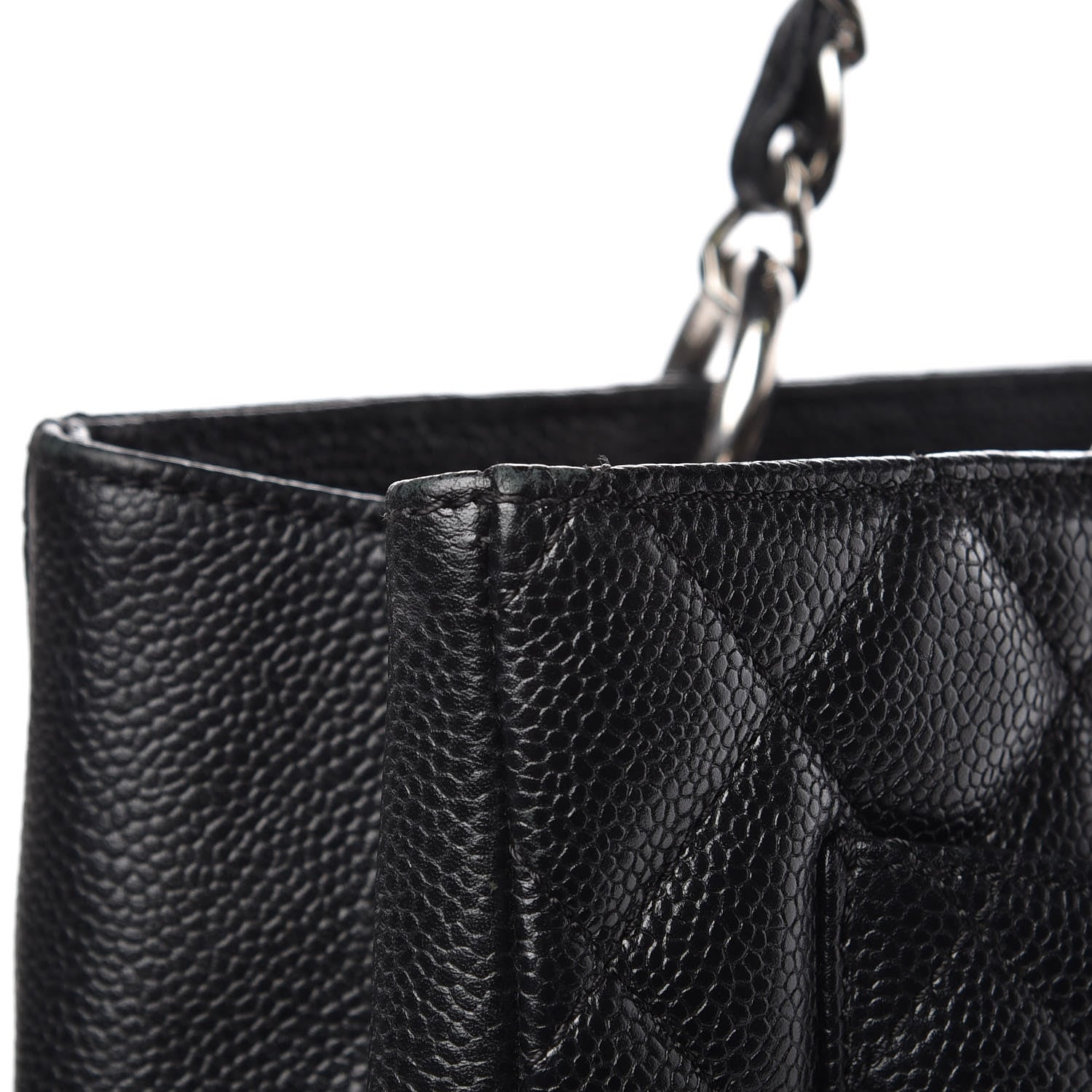 Chanel Caviar Quilted Grand Shopping Tote GST Black 13 of 13