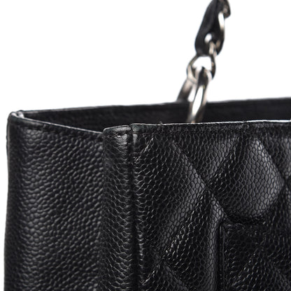 Chanel Caviar Quilted Grand Shopping Tote GST Black 13 of 13