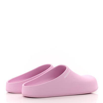 Balenciaga Rubber Eva Logo Womens Pool Slide Sandals 42 Pink 4 of 6